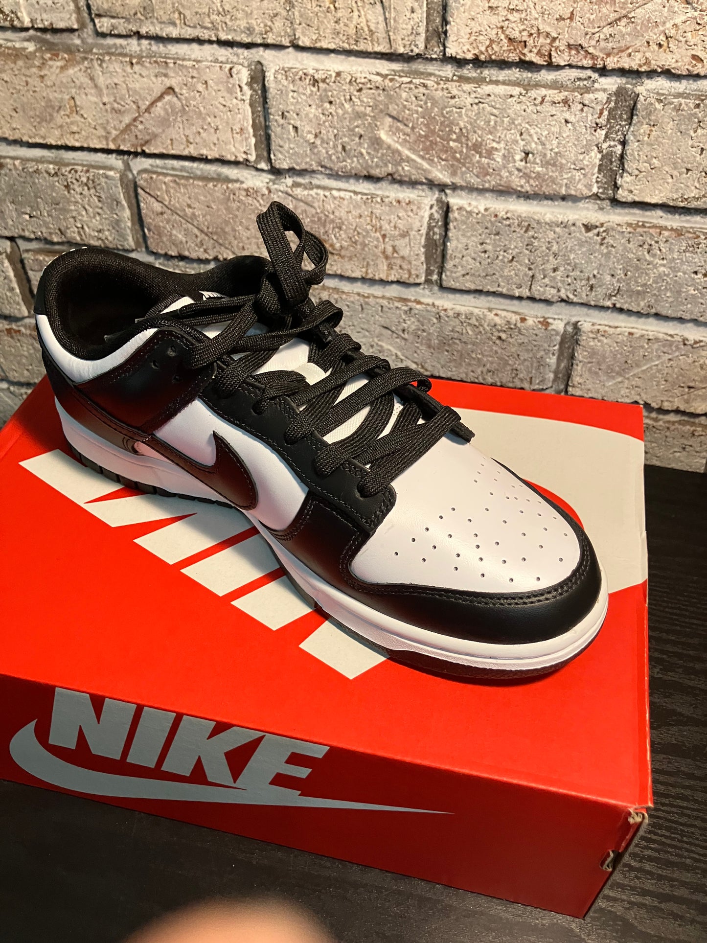 Nike Dunk Low Panda Style White/Black