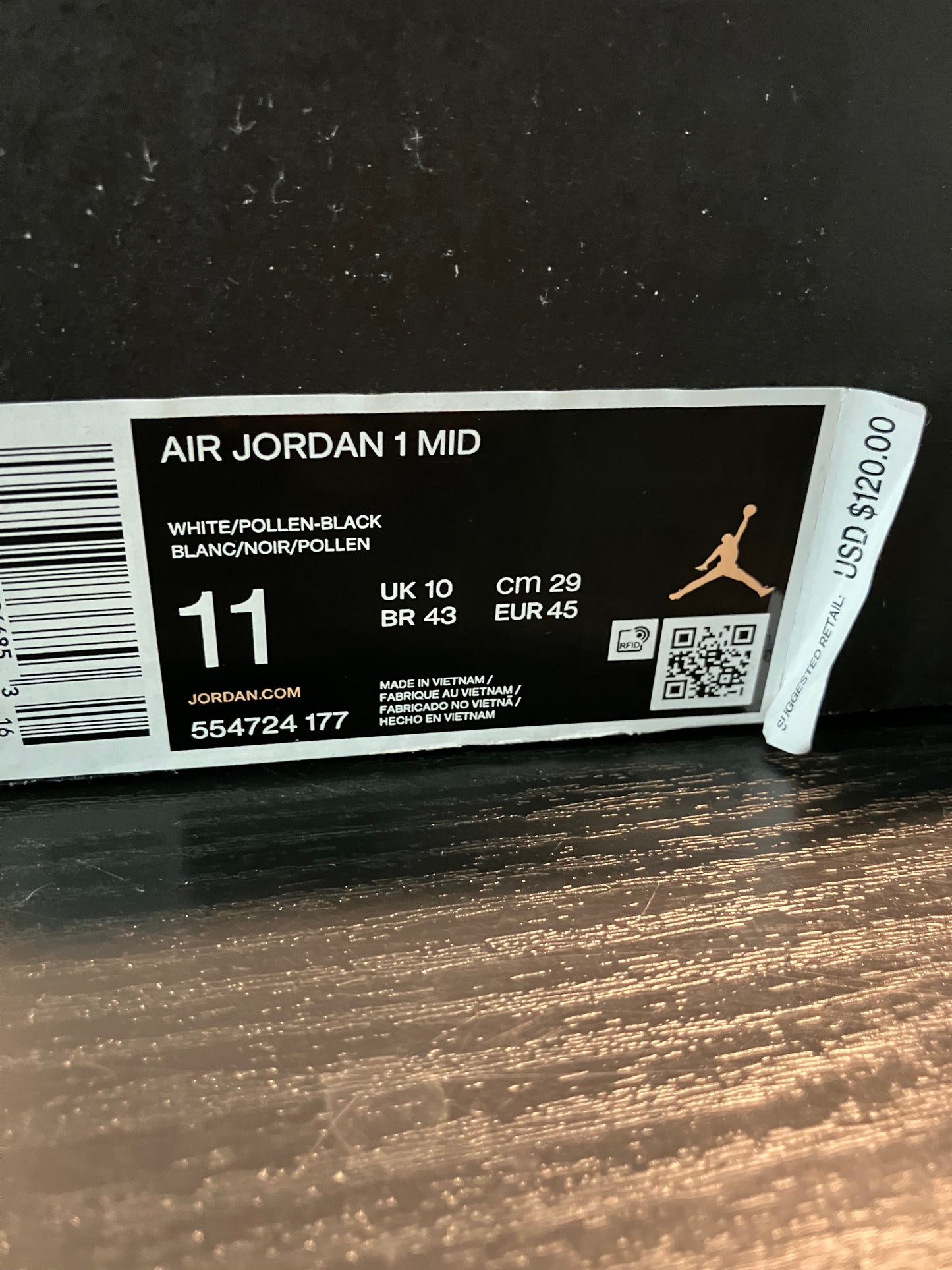 Air Jordan 1 Mid Pollen