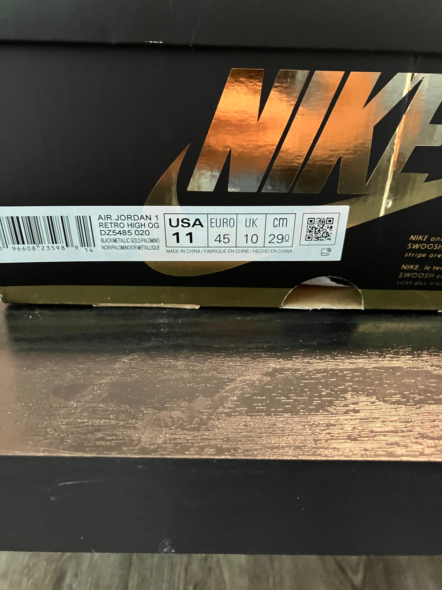 Air Jordan 1 High Palomino TRIED ON PAIR 1x