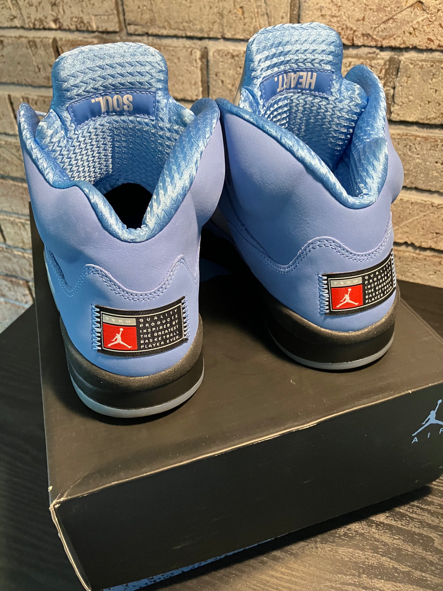 Air Jordan 5 Unc WORN 1x